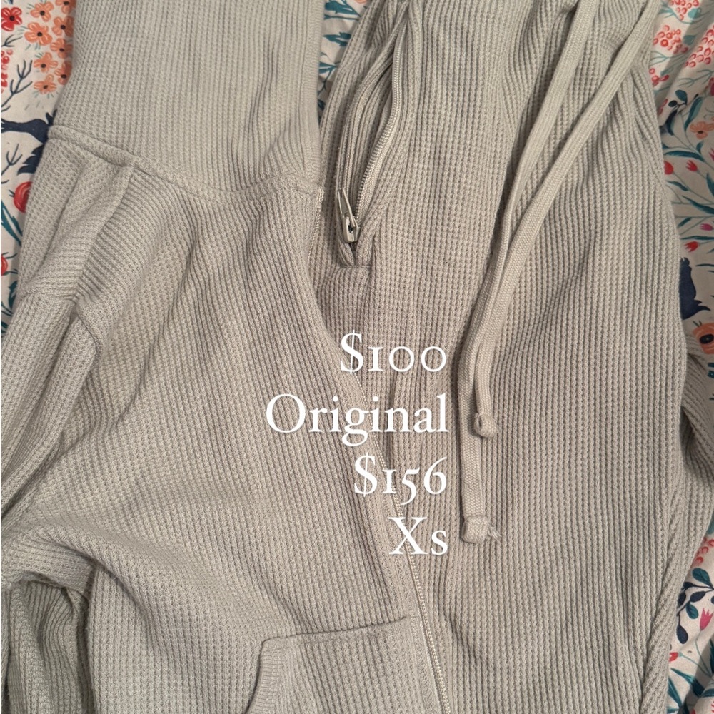 Xs sage skims Hooded Waffle Knit Jacket